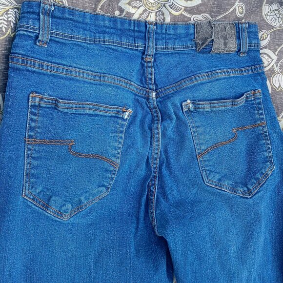 Copper & Oak Slim Straight Blue Jeans - Picture 6 of 6